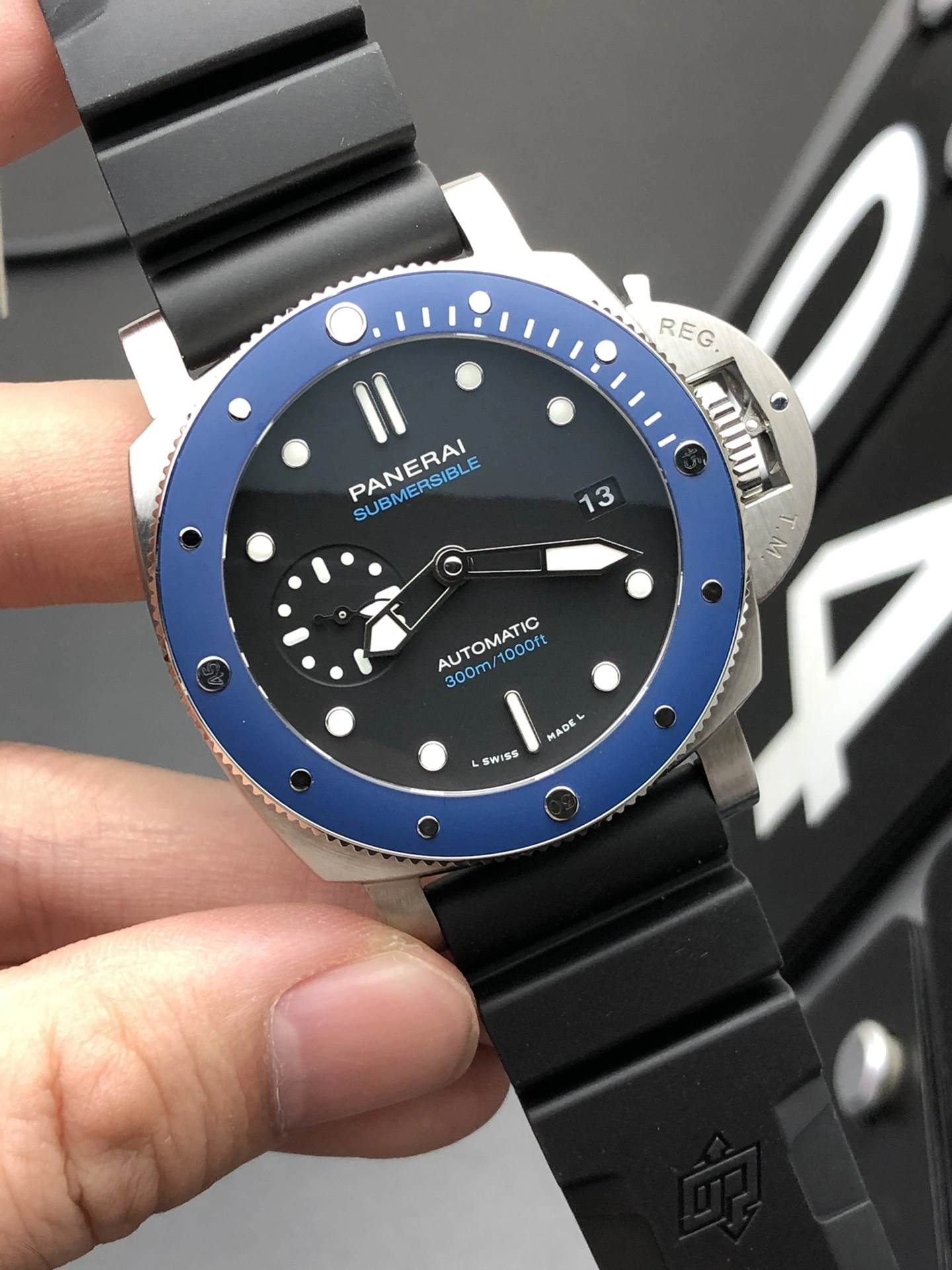 Sustainable CBD Factory Panerai Submersible “Azzurro” 42mm PAM01209 1:1 Super Clone – DDP.900 Movement 396